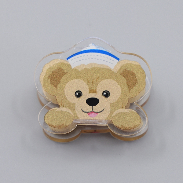 Duffy Cartoon acrylic book clip creative multifunctional clip  price for 10 pcs F159