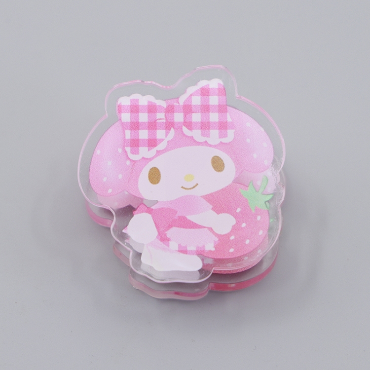 sanrio Cartoon acrylic book clip creative multifunctional clip  price for 10 pcs F168