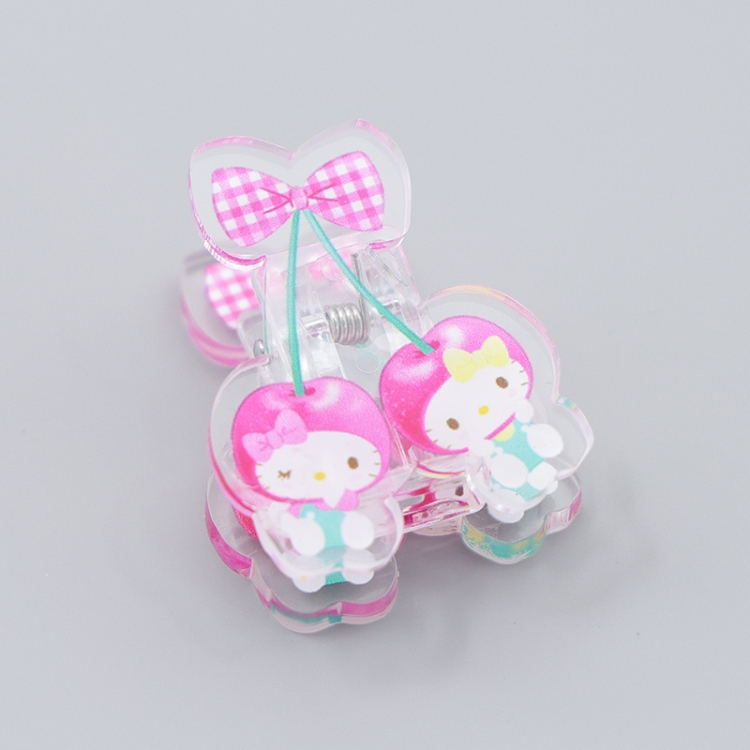 Hellokitty Cartoon acrylic book clip creative multifunctional clip  price for 10 pcs F236