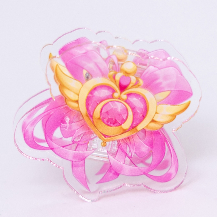 sailormoon Cartoon acrylic book clip creative multifunctional clip  price for 10 pcs F416