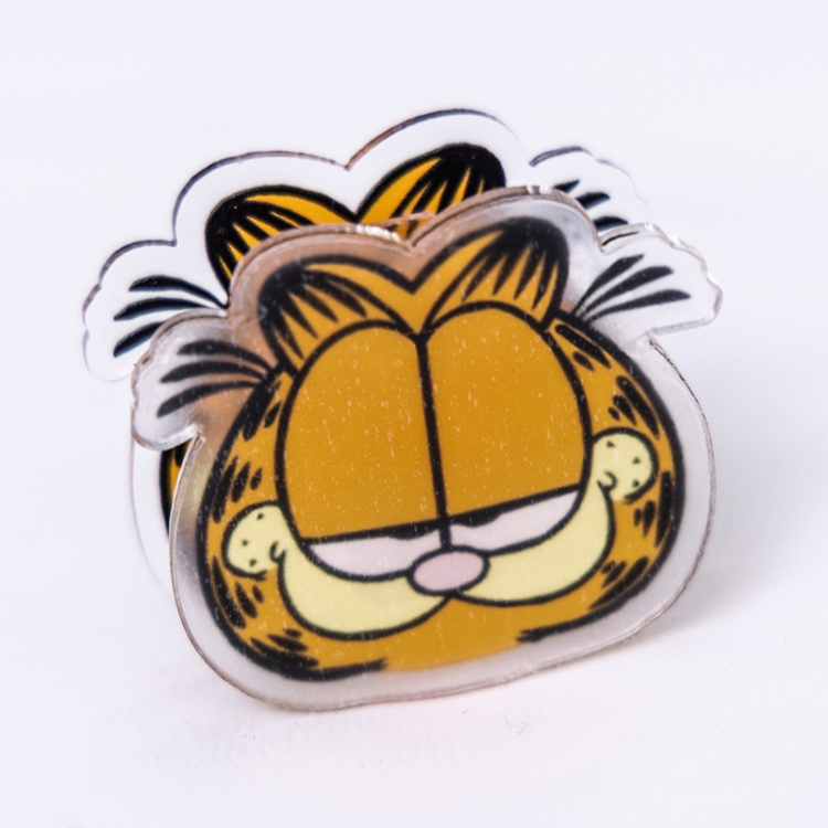 Garfield Cartoon acrylic book clip creative multifunctional clip  price for 10 pcs F400