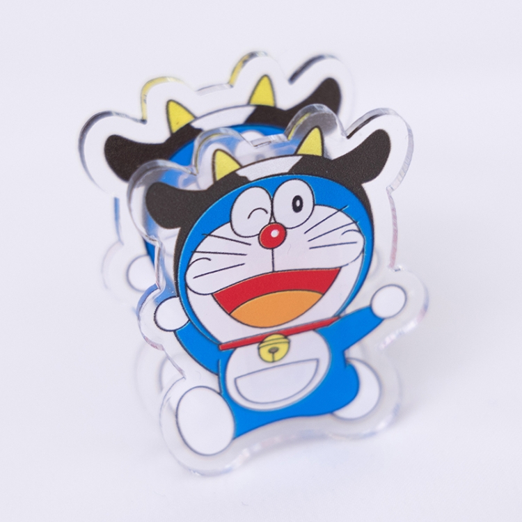 Doraemon Cartoon acrylic book clip creative multifunctional clip  price for 10 pcs F388