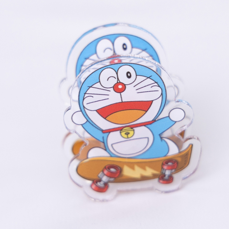 Doraemon Cartoon acrylic book clip creative multifunctional clip  price for 10 pcs F389