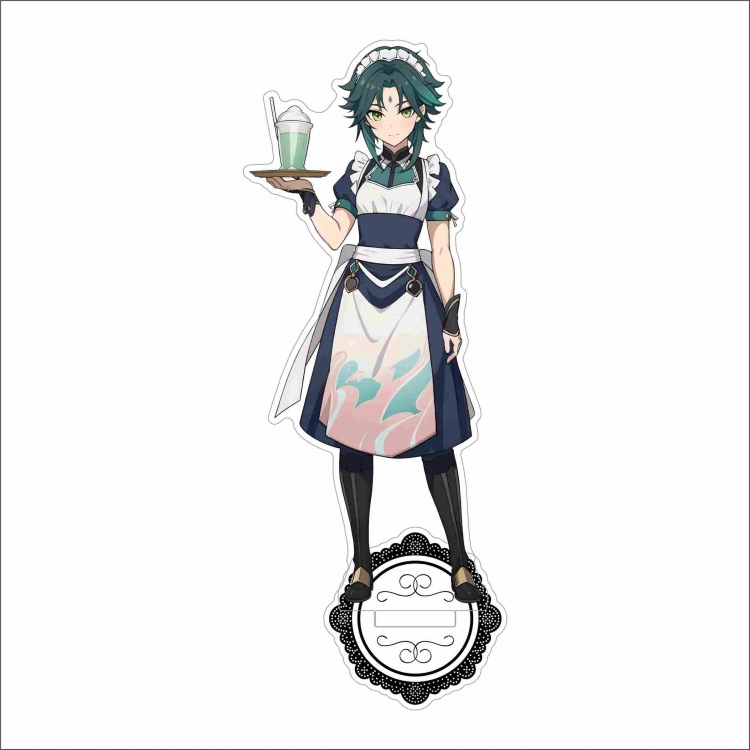 Genshin Impact Anime characters acrylic Standing Plates Keychain 15cm