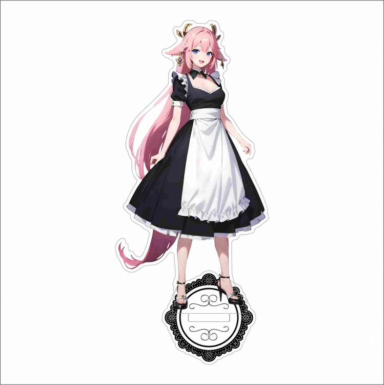 Genshin Impact Anime characters acrylic Standing Plates Keychain 15cm
