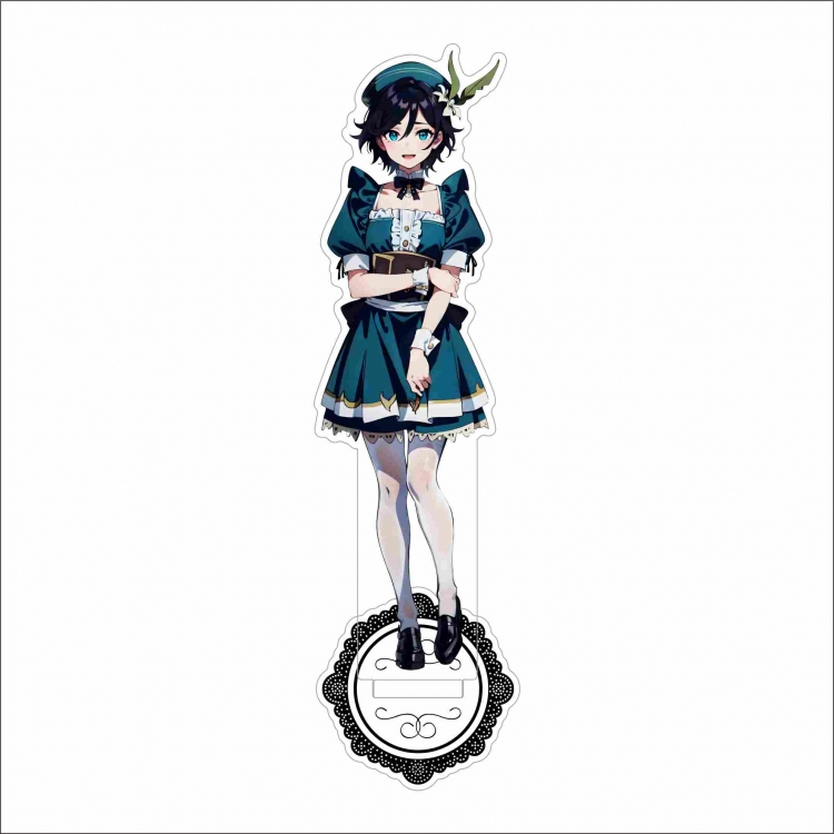 Genshin Impact Anime characters acrylic Standing Plates Keychain 15cm