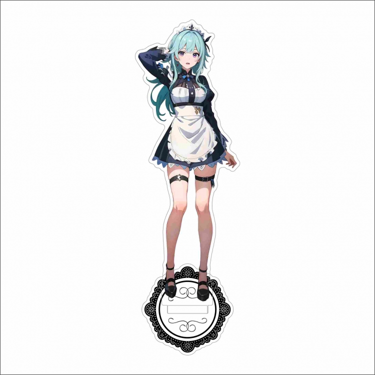 Genshin Impact Anime characters acrylic Standing Plates Keychain 15cm