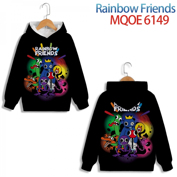 Rainbow Friend Anime Surrounding Childrens Full Color Patch Pocket Hoodie 80 90 100 110 120 130 140 for children  MQOE 6