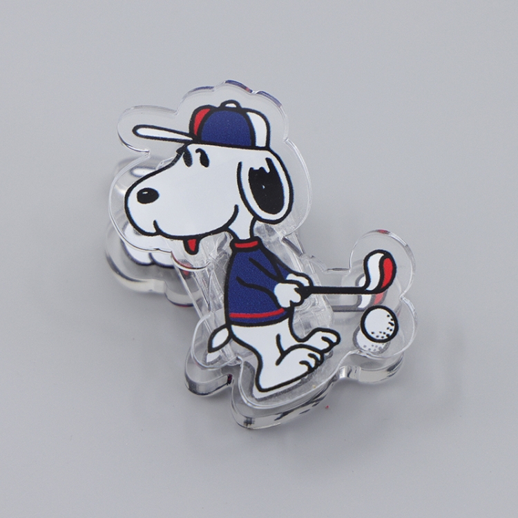 Snoopys Story Cartoon acrylic book clip creative multifunctional clip  price for 10 pcs F322