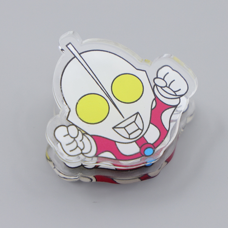 Ultraman Cartoon acrylic book clip creative multifunctional clip  price for 10 pcs F251