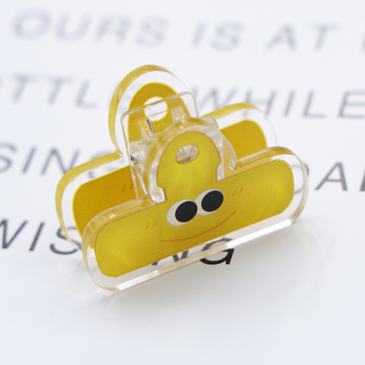 Cartoon acrylic book clip creative multifunctional clip  price for 10 pcs F115