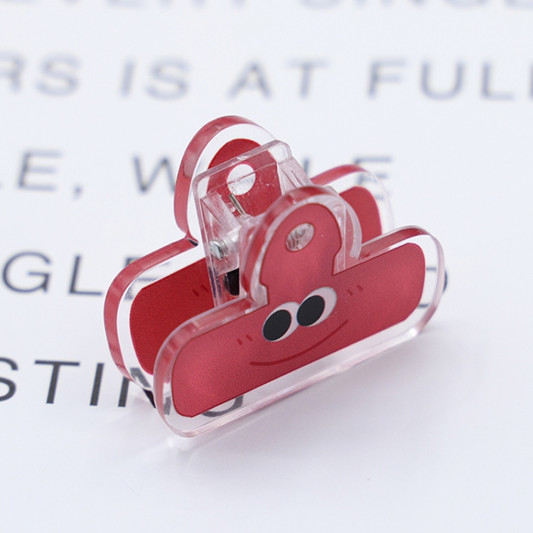 Cartoon acrylic book clip creative multifunctional clip  price for 10 pcs F112