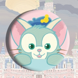 Disney Anime tinplate brooch b...