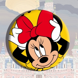 Disney Anime tinplate brooch b...