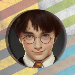 Harry Potter Anime tinplate br...