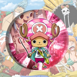 One Piece Anime tinplate brooc...