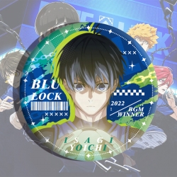BLUE LOCK Anime tinplate brooc...