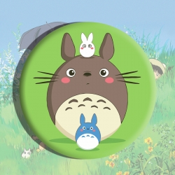 TOTORO Anime tinplate brooch b...