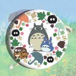 TOTORO Anime tinplate brooch b...