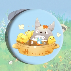 TOTORO Anime tinplate brooch b...