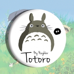 TOTORO Anime tinplate brooch b...