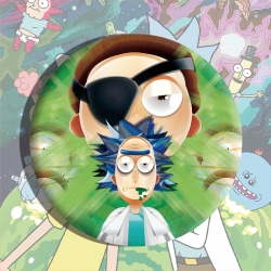 Rick and Morty Anime tinplate ...