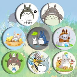 TOTORO Anime tinplate brooch b...