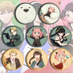 SPY×FAMILY Anime tinplate broo...