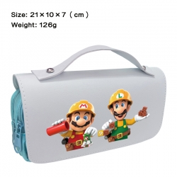 Super Mario Anime PU canvas fl...