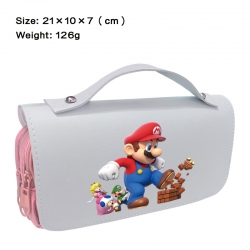 Super Mario Anime PU canvas fl...