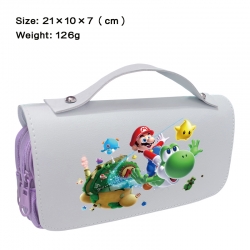 Super Mario Anime PU canvas fl...