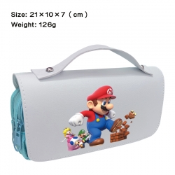 Super Mario Anime PU canvas fl...