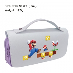 Super Mario Anime PU canvas fl...