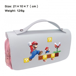 Super Mario Anime PU canvas fl...