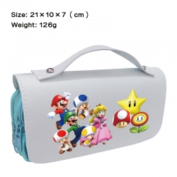 Super Mario Anime PU canvas fl...