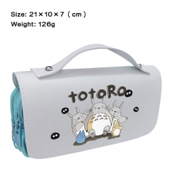 TOTORO Anime PU canvas flip th...