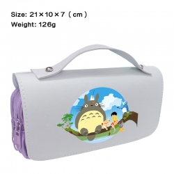 TOTORO Anime PU canvas flip th...