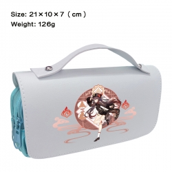 Genshin Impact Anime PU canvas...