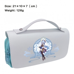Genshin Impact Anime PU canvas...