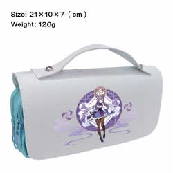 Genshin Impact Anime PU canvas...