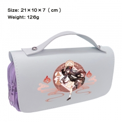 Genshin Impact Anime PU canvas...