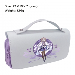 Genshin Impact Anime PU canvas...
