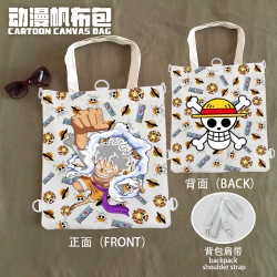 One Piece Anime Canvas Bag Sho...