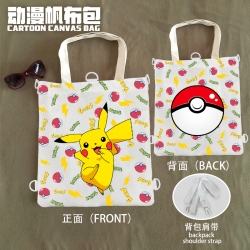 Pokemon Anime Canvas Bag Shoul...