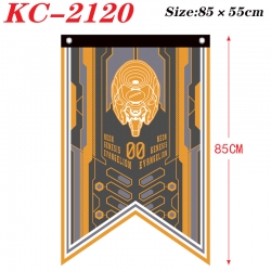 EVA Anime Split Flag bnner Pro...