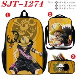 One Piece Anime nylon canvas b...