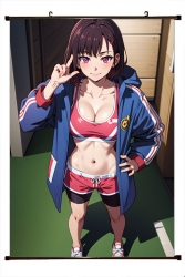Zom 100 Anime black Plastic ro...