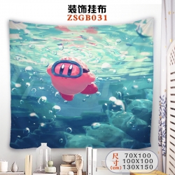 Kirby Anime tablecloth decorat...