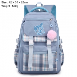 sailormoon Anime Plaid Backpac...