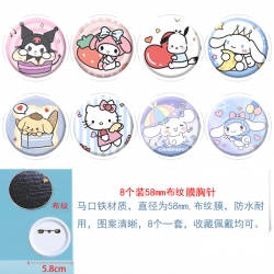 sanrio  Anime Round cloth film...